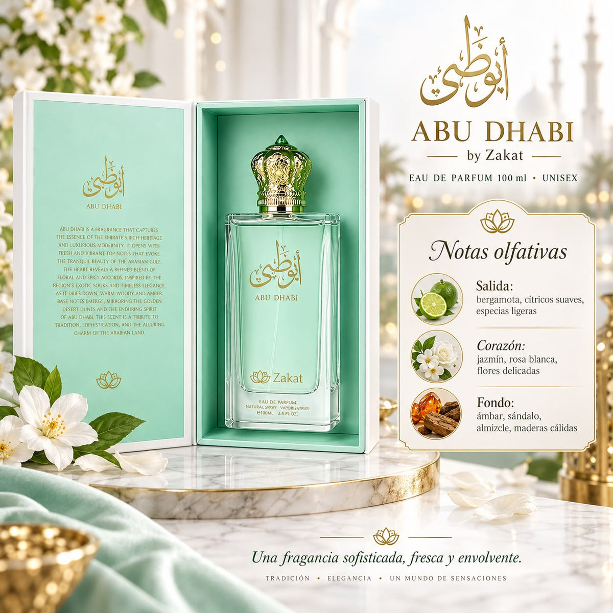 Abu Dhabi By Zakat Eau de Parfum Unisex