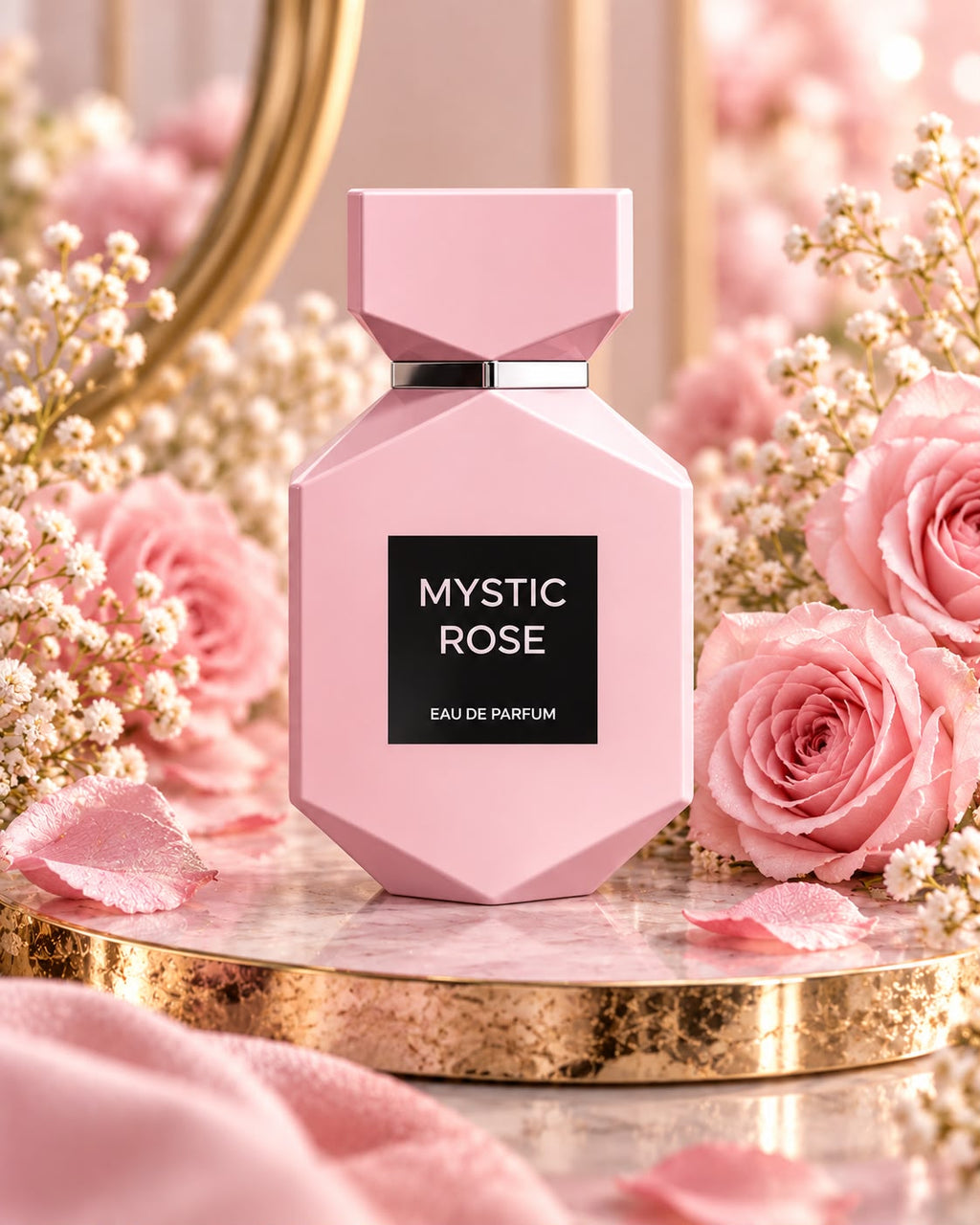 Mystic Rose Eau de Parfum – Elegant Rose, Vanilla & Patchouli Fragrance