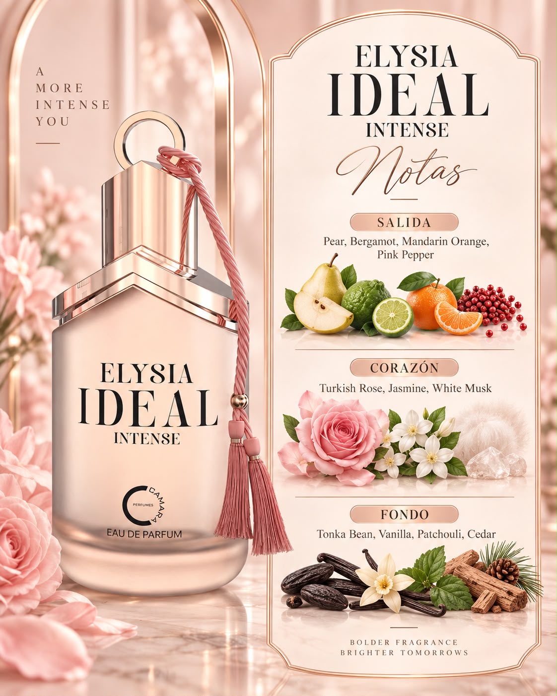 Elysia Ideal Intense Eau de Parfum – Elegant Floral & Vanilla Fragrance for Women